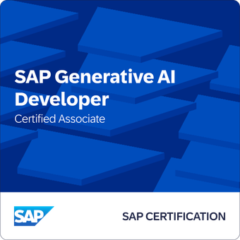 SAP Generative AI Developer - Certified Associate