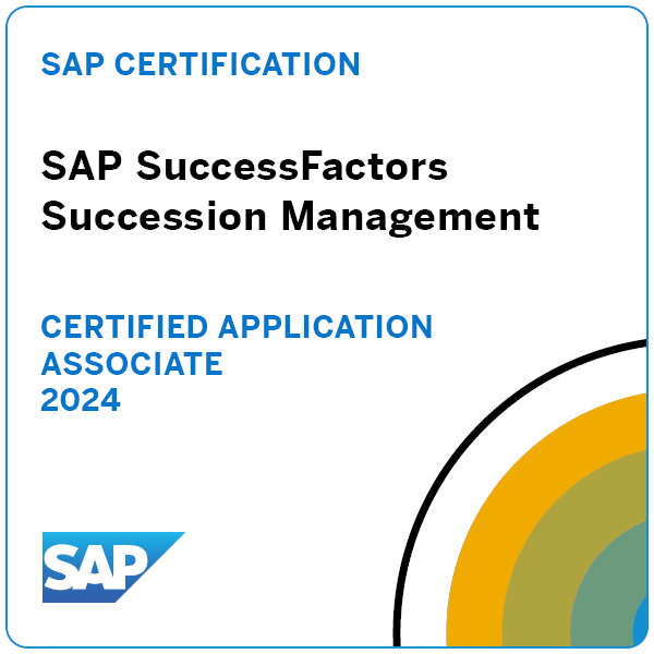 SAP SuccessFactors Succession Management - Certified Application Associate 2024